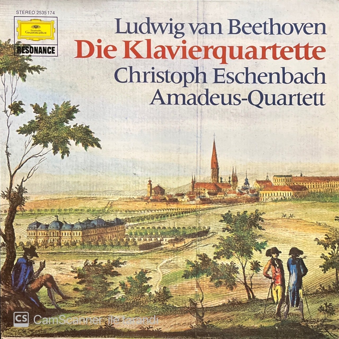 Lugwig Van Beethoven Die Klavierquartette LP Plak