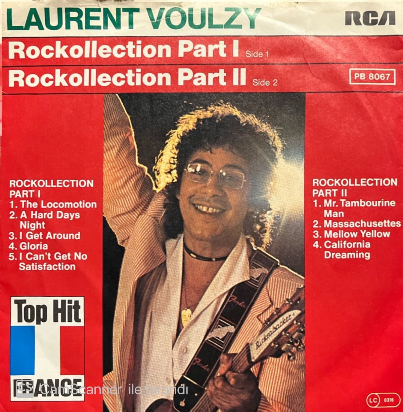 Laurent Voulzy Rockollection Part I 45lik Plak