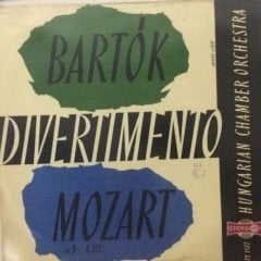 Mozart D-Dür Divertimento K. 251. LP Plak