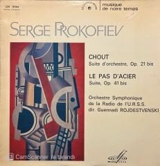 Serge Prokofiev Chout Le Pas D'acier LP Plak