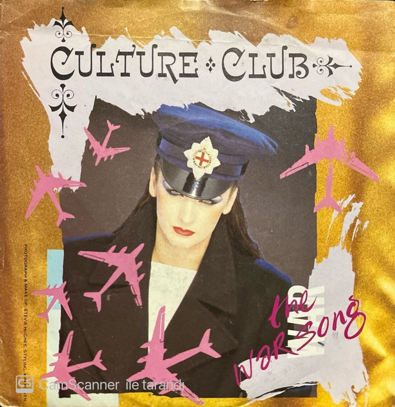 Culture Club The War Song 45lik Plak