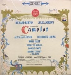 Richard Burton Julie Anrews Camelot LP Klasik Plak