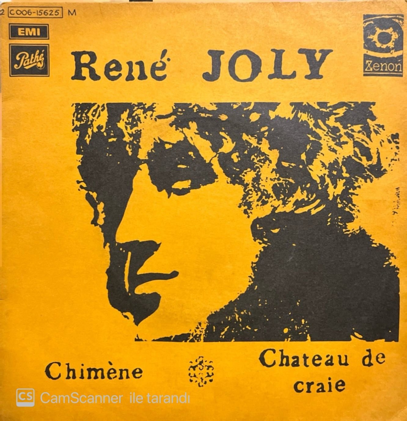 Rene Joly Chimene 45lik Plak
