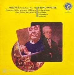 Bruno Walter Mozart Symphony No. 39 LP Plak