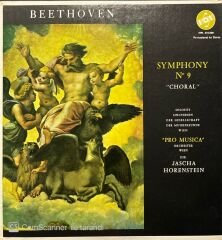 Beethoven Symphony No.9 'Choral' LP Plak