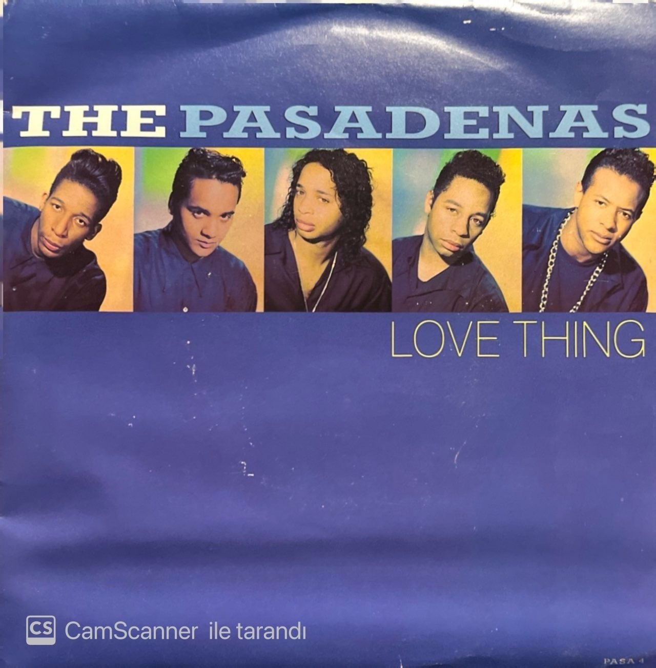 The Pasadenas Love Thing 45lik Plak