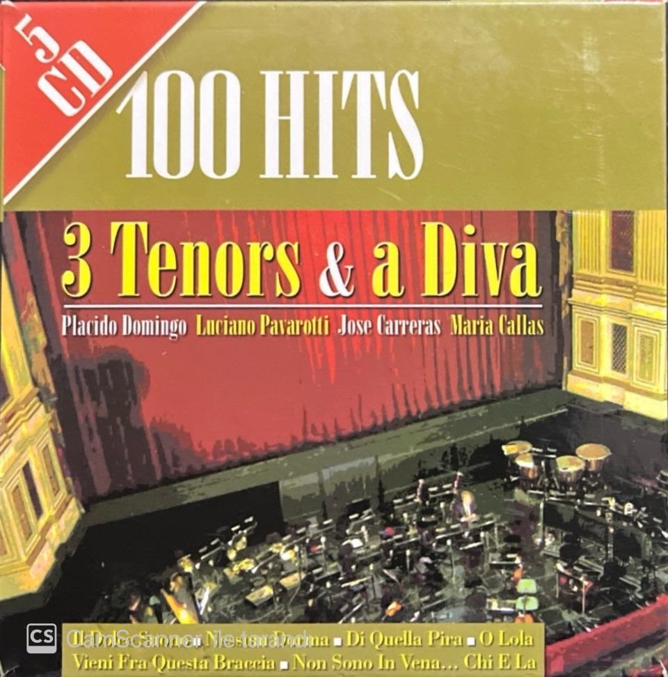 3 Tenors & A Diva 100 Hits 5 CD