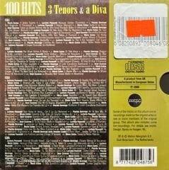 3 Tenors & A Diva 100 Hits 5 CD