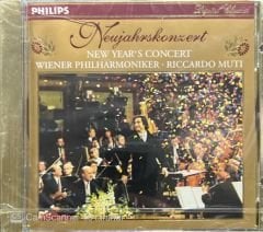 Riccardo Muti New Year's Concert Wiener Philharmoniker Açılmamış Jelatininde CD