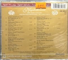 Riccardo Muti New Year's Concert Wiener Philharmoniker Açılmamış Jelatininde CD