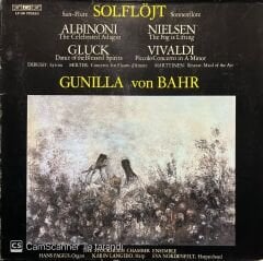 Solflöjt Albinoni Gluck Nielsen Vivaldi LP Plak