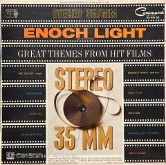 Great Themes From Hit Films Enoch Light LP Plak
