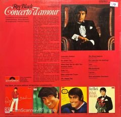 Roy Black Concerto D'Amour LP Plak