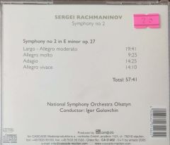 Sergei Rachmaninov Symphony No 2 CD