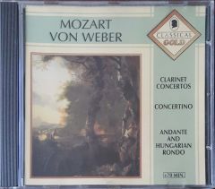 Classical Gold Mozart Von Weber CD