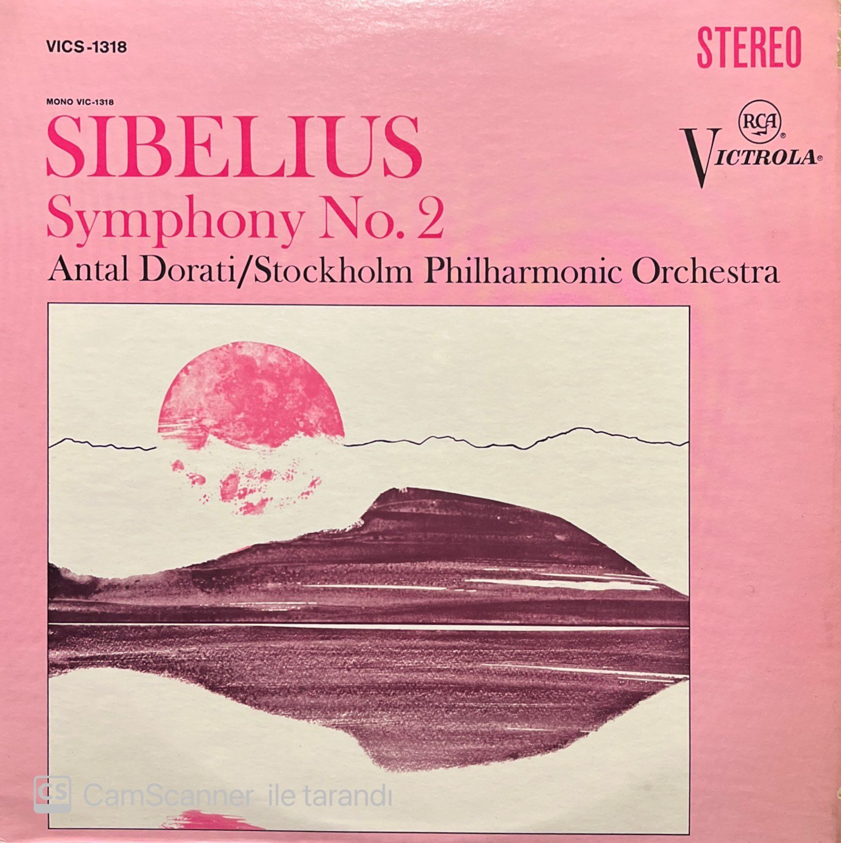 Sibelius Symphony No.2 LP Plak