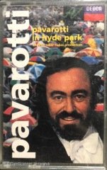 Pavarotti In Hyde Park Kaset