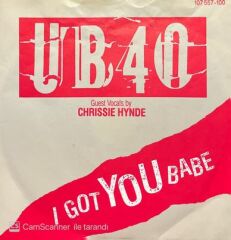 UB40 I Got You Babe 45lik Plak