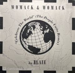 Womack & Womack Celebrate The World Maxi Single LP Plak