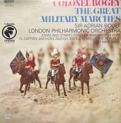 Colonel Bogey The Great Military Marches LP Plak