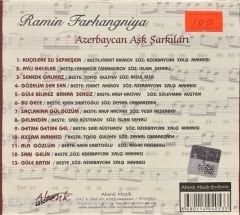 Ramin Farhangniya Azerbaycan Aşk Şarkıları CD