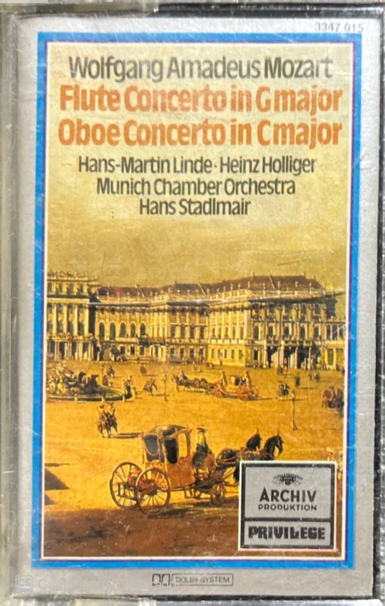 Mozart Flute Concerto In G Major Classic Kaset