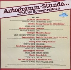 Autogramm-Stunde Mit 20 Spitzenreitern LP Plak