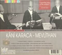 Kani Karaca Mevlithan CD