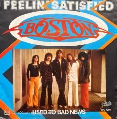 Boston Feelin' Satsfied 45lik Plak