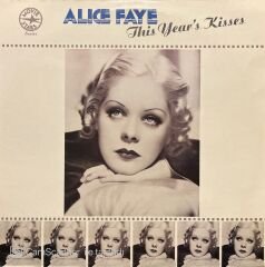 Alice Faye This Year's Kisses Musical LP Plak