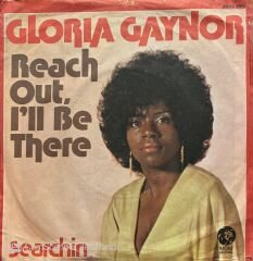 Gloria Gaynor Reach Out, I'll Be There 45lik Plak