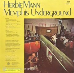 Herbie Mann Memphis Underground LP Plak