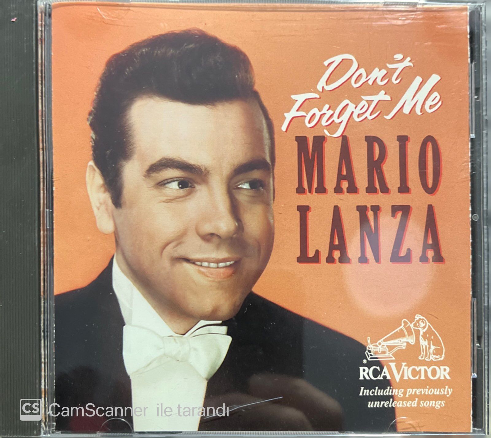Mario Lanza Don't Forget Me CD
