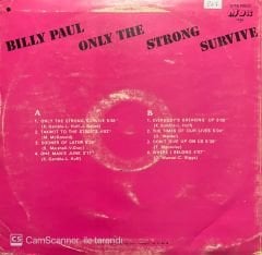 Billy Paul Only The Strong Survive LP Plak