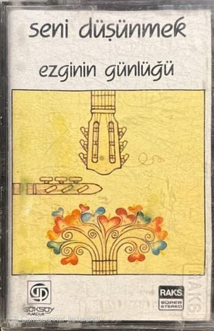 Ezginin Günlüğü Seni Düşünmek Kağıt Baskı Kaset