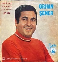 Orhan Şener Gök Yüzünde Yalnız Gezen Yıldızlar Mini Lp 45lik plak