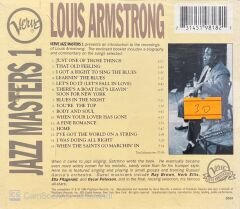 Louis Armstrong Jazz Master 1 CD