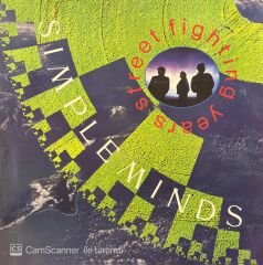 Simple Minds Street Fighting Years LP Plak