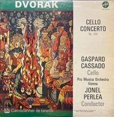 Dvorak Cello Concerto LP Plak