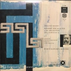 Johannes Brahms Konzert Für Klavier LP Klasik Plak