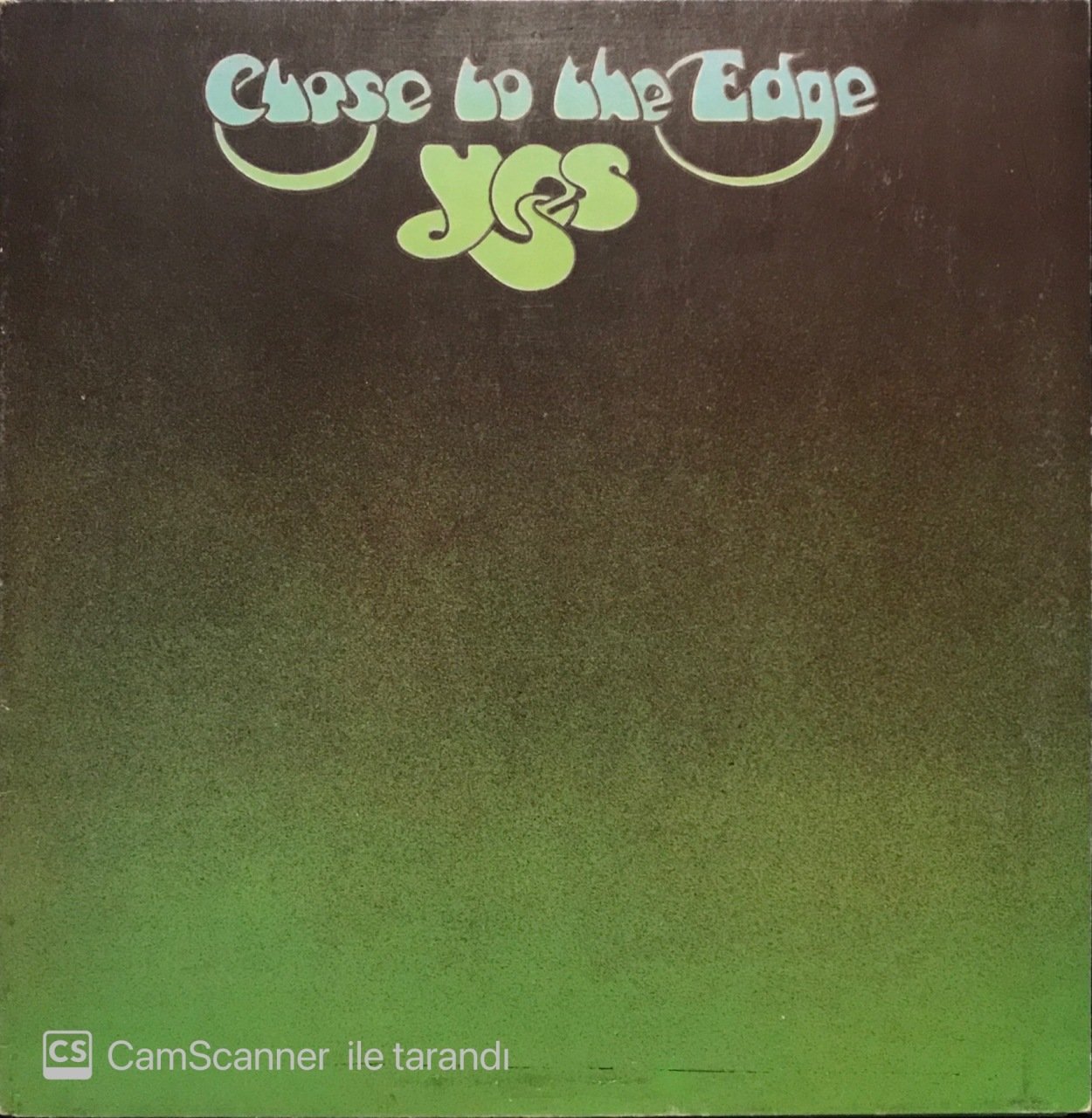 Yes Close To The Edge LP Plak