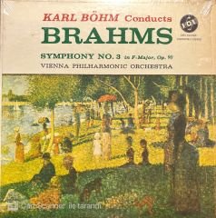 Karl Böhm Conduts Johannes Brahms Symphony No.3 LP Plak