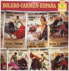 Bolero Carmen Espana LP Klasik Plak