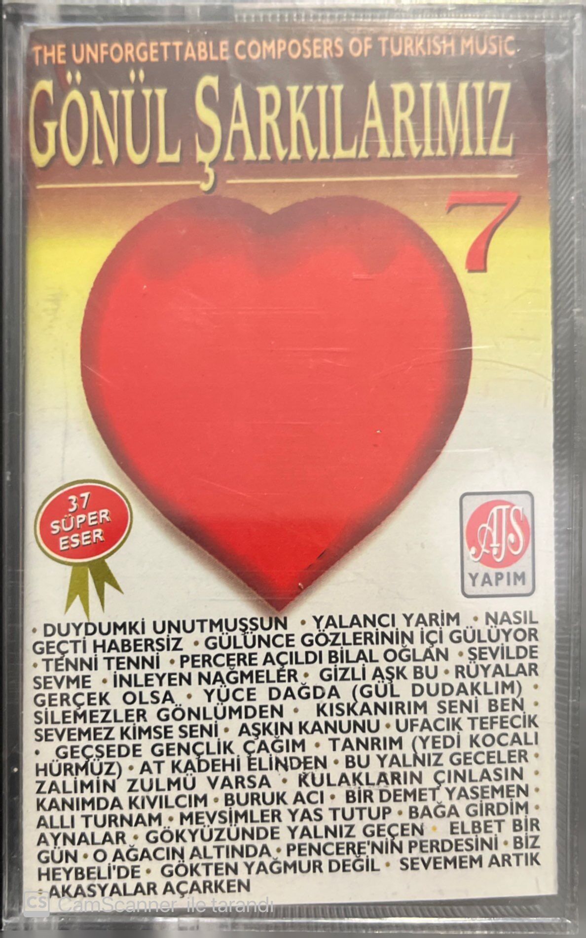 Gönül Şarkılarımız 7 Açılmamış Jelatininde Kaset