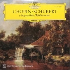 Chopin Schubert Ausgewahlte Meisterwerke LP Klasik Plak
