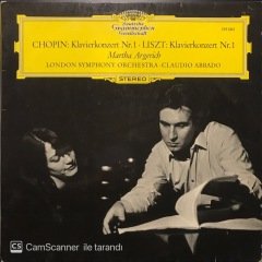 Chopin Klaveierkonzert Nr.1 Liszt Klaveierkonzert Nr.1 LP Klasik Plak