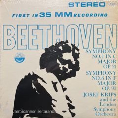 Beethoven Symphony No.1 No.8 LP Plak