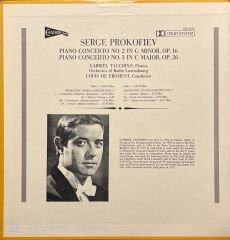 Serge Prokofiev Pianp Concerto No.2 LP Plak