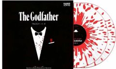 Music From The Godfather Trilogy I - II - III Double ( Red Splatter ) LP Plak