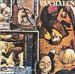 Van Halen Fair Warning LP Plak